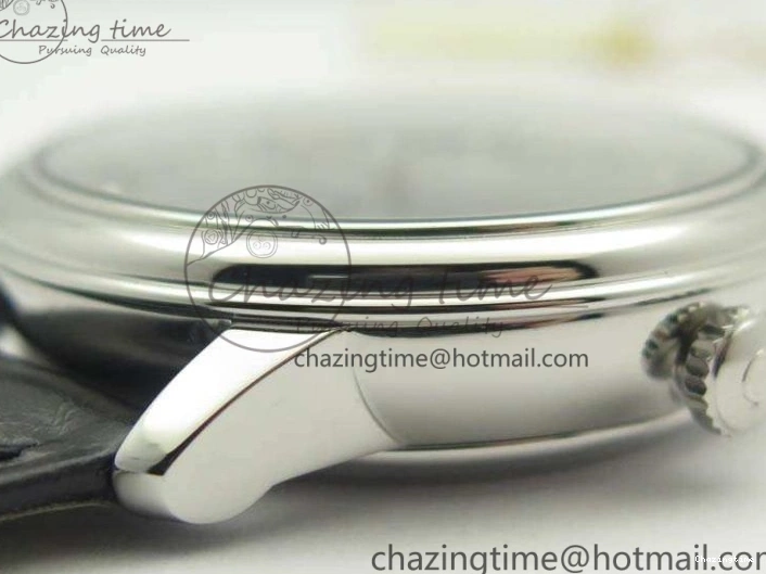 0730 De Ville Prestige Real Power Reserve SS TW 1:1 Best Edition Gray Dial On Leather Strap A SportInspired 8090